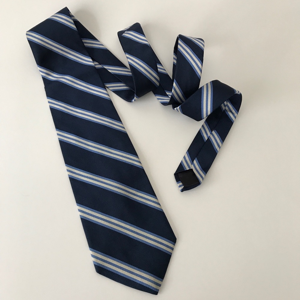 Brooks Brothers 346-Factory. Men’s Tie. Blue